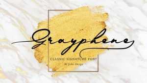 Grayphene Font › Fontesk