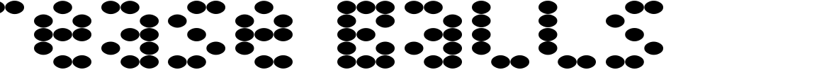Grease Balls Font - 1001 Free Fonts