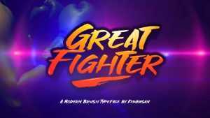 Great Fighter Font › Fontesk