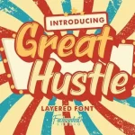 Great Hustle Display Font