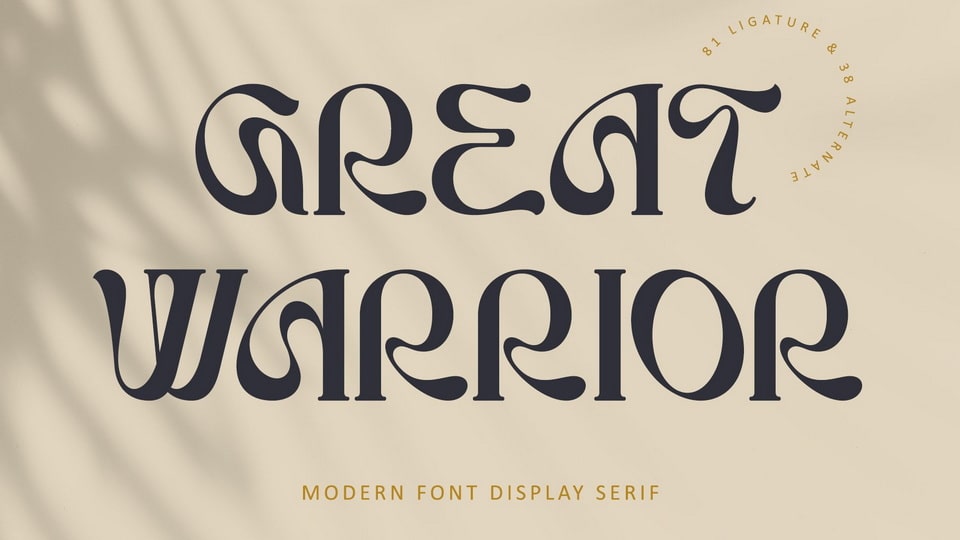 Great Warrior Font › Fontesk