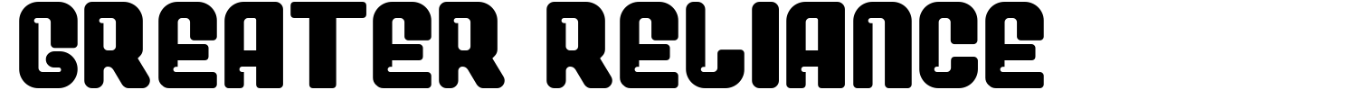 Greater Reliance Font - 1001 Free Fonts