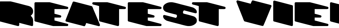 Greatest View Font - 1001 Free Fonts