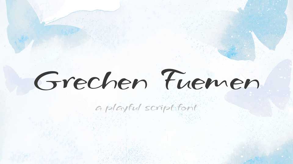 Grechen Fuemen Font › Fontesk