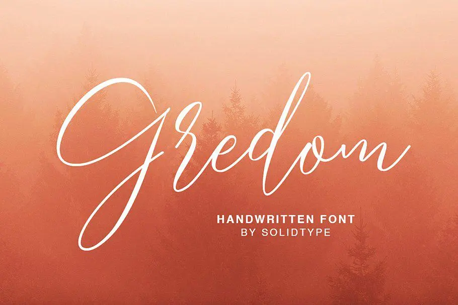 Gredom Script Font
