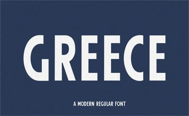 Greece Sans Serif Font