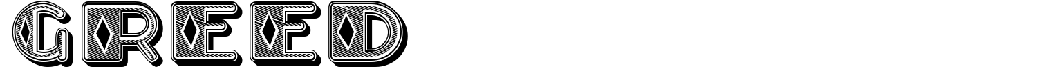 Greed Font
