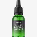 Green dropper bottle mockup / 30 ml - Free PSD Download Green dropper bottle mockup / 30 ml