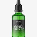 Green dropper bottle mockup / 50 ml - Free PSD Download Green dropper bottle mockup / 50 ml