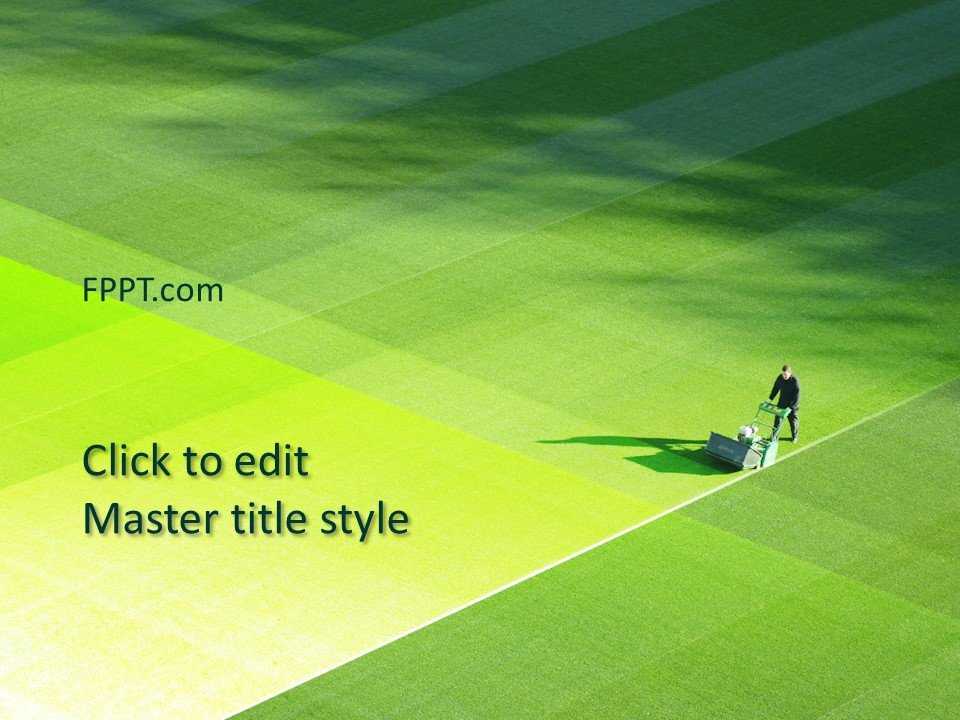 Green Field PowerPoint Template