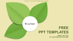 Green Leaf-Abstract PowerPoint Templates