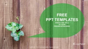 Green Plant-Nature PowerPoint Templates