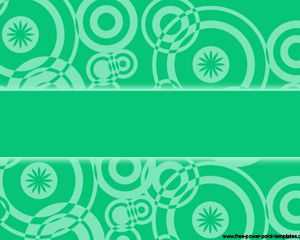 Green Retro Powerpoint Template