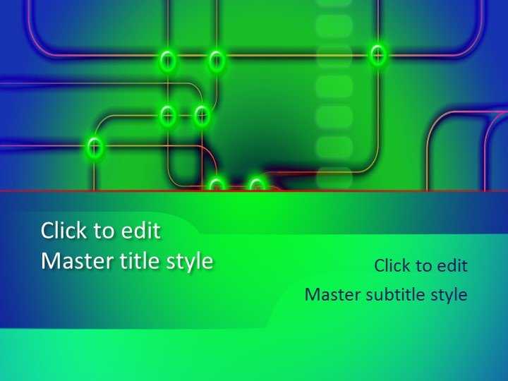 Green Tech PowerPoint Template