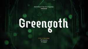 Greengoth Font › Fontesk