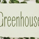 Greenhouse Handwritten Font