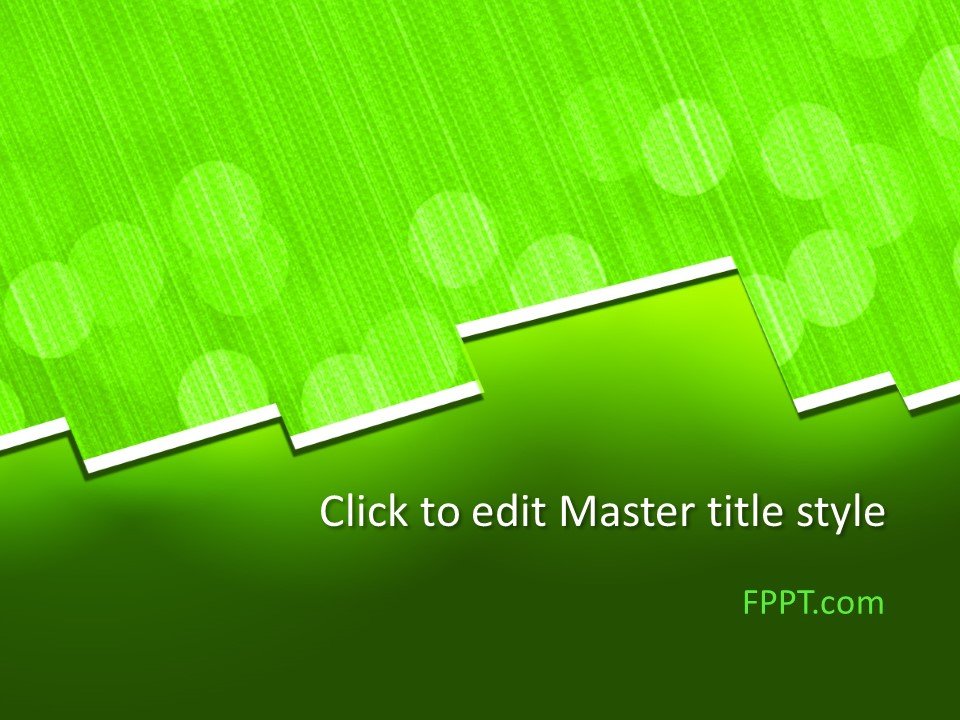 Greenlight PowerPoint Template