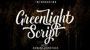 Greenlight Script Font › Fontesk