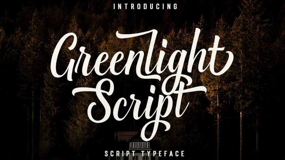 Greenlight Script Font › Fontesk