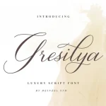 Gresilya Font