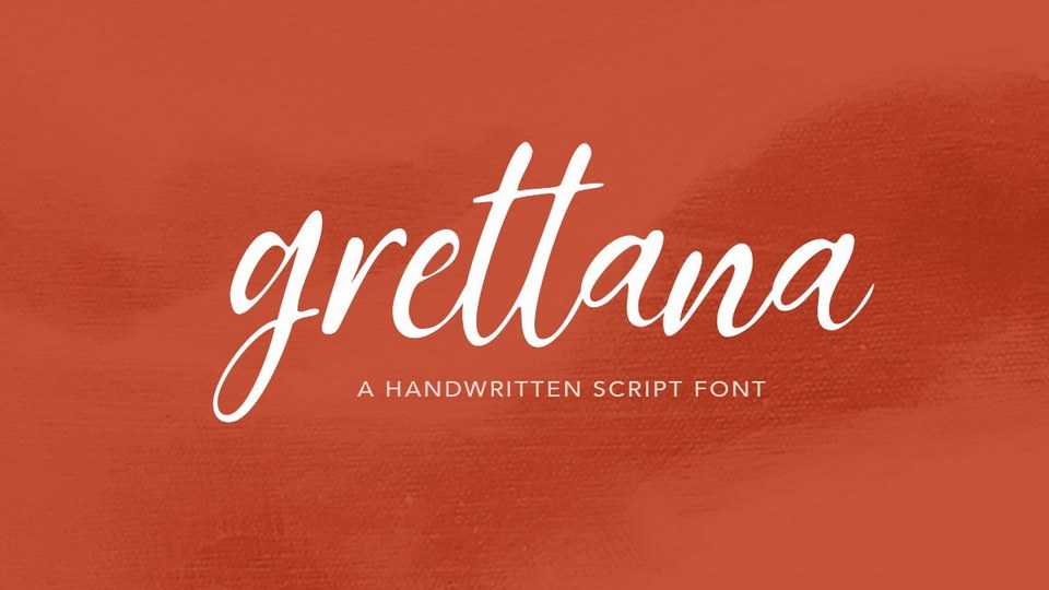 Grettana Script Font › Fontesk