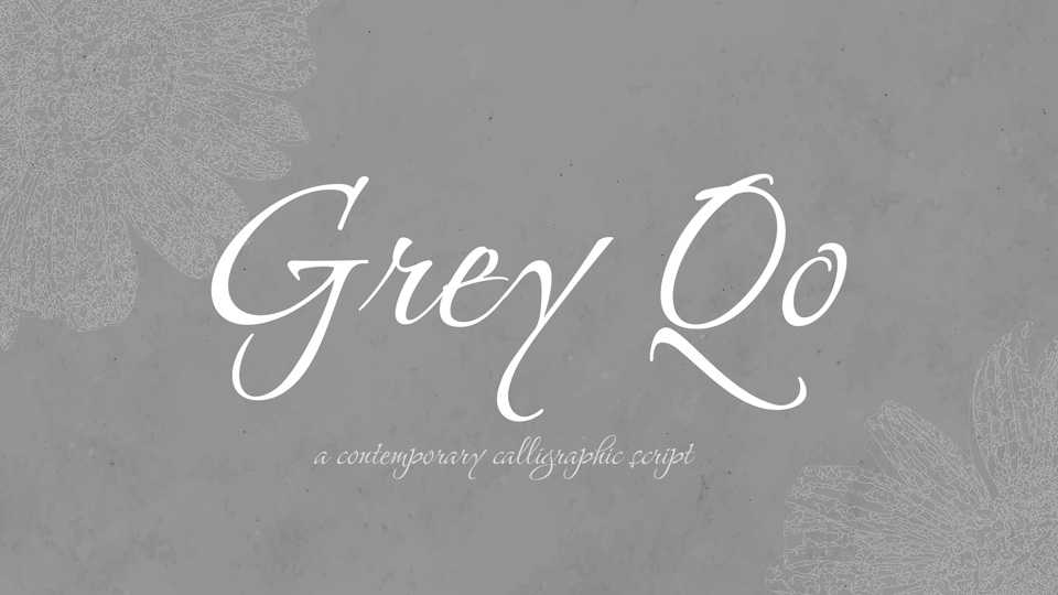 Grey Qo Script Font › Fontesk