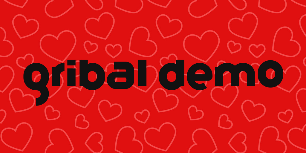 Gribal Demo Font Family