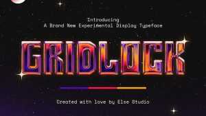 Gridlock Font › Fontesk