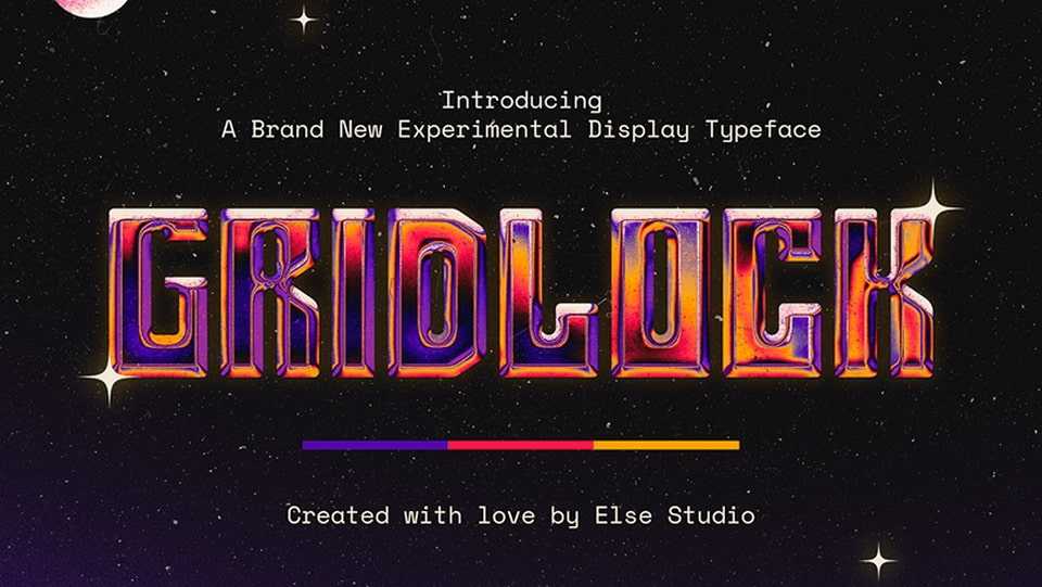 Gridlock Font › Fontesk