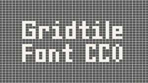 Gridtile Font › Fontesk