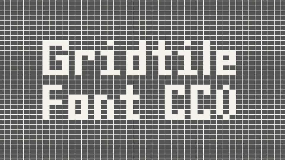 Gridtile Font › Fontesk