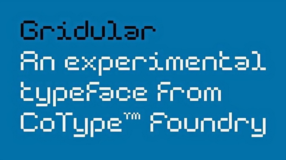 Gridular Font › Fontesk