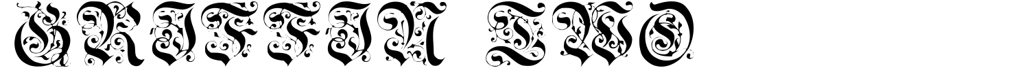 Griffin Two Font - 1001 Free Fonts