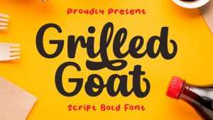 Grilled Goat Font › Fontesk
