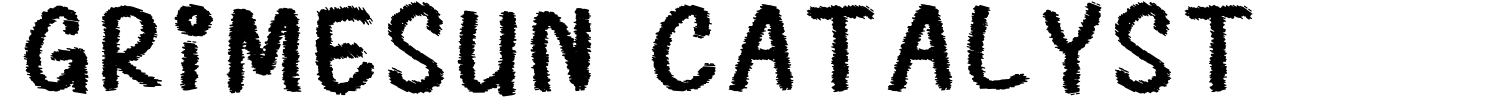 Grimesun Catalyst Font - 1001 Free Fonts