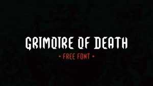 Grimoire Of Death Font › Fontesk