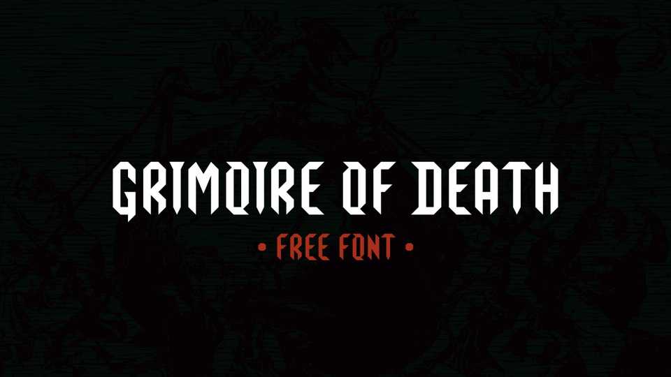 Grimoire Of Death Font › Fontesk