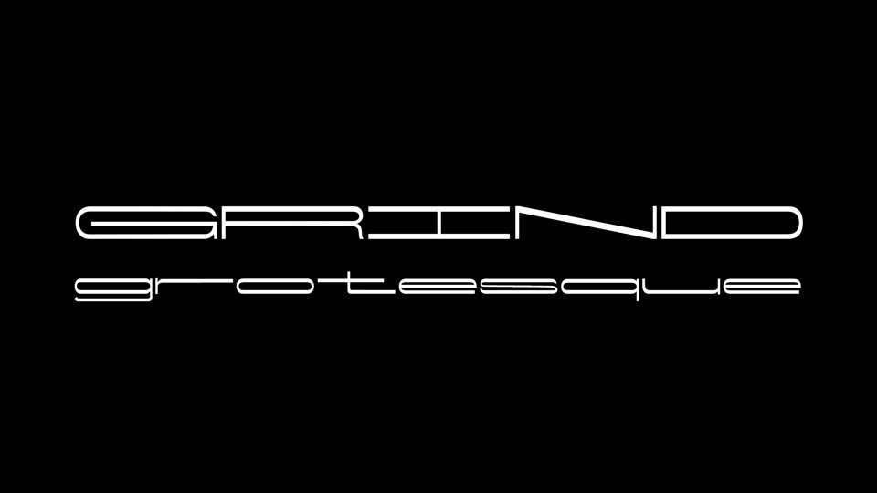 Grind Grotesque Font › Fontesk