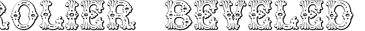 Grolier Beveled Font - 1001 Free Fonts