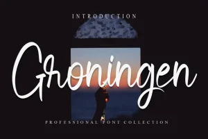 Groningen Script Font