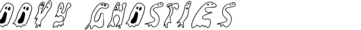 Groovy Ghosties Font - 1001 Free Fonts Groovy Ghosties Font - 1001 Free Fonts