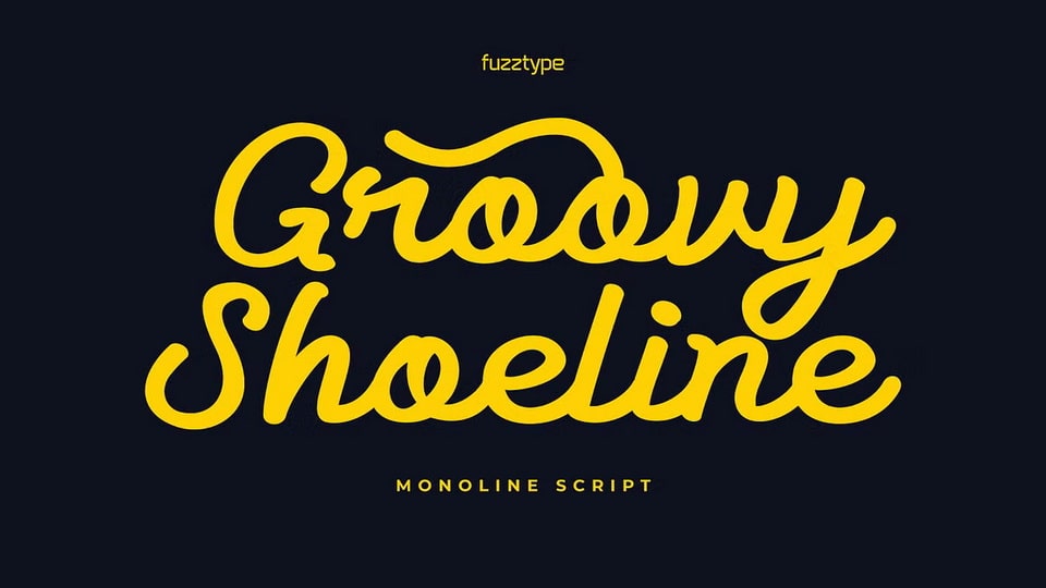 Groovy Shoeline Font › Fontesk