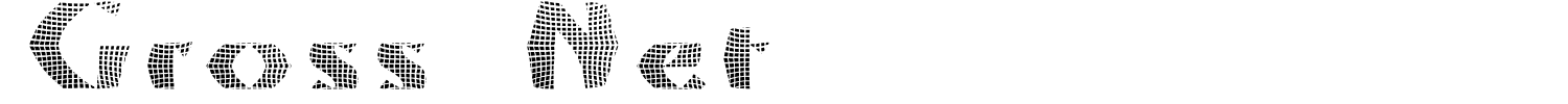 Gross Net Font - 1001 Free Fonts
