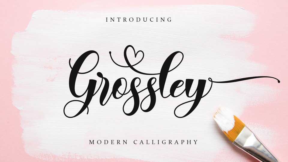 Grossley Script Font › Fontesk
