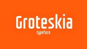 Groteskia Font › Fontesk