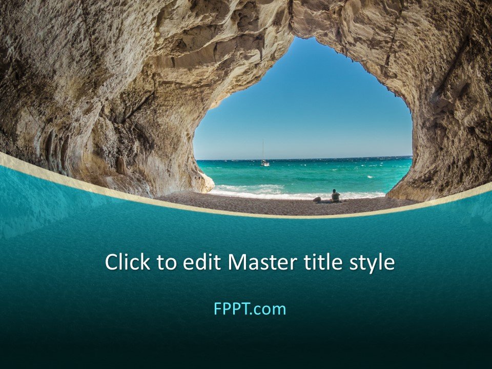 Grotto PowerPoint Template