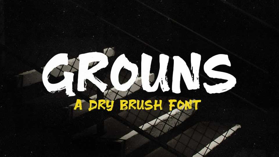 Grouns Font › Fontesk