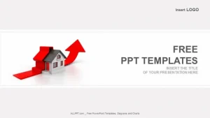 Growing Home Sales-Real Estate PowerPoint Templates