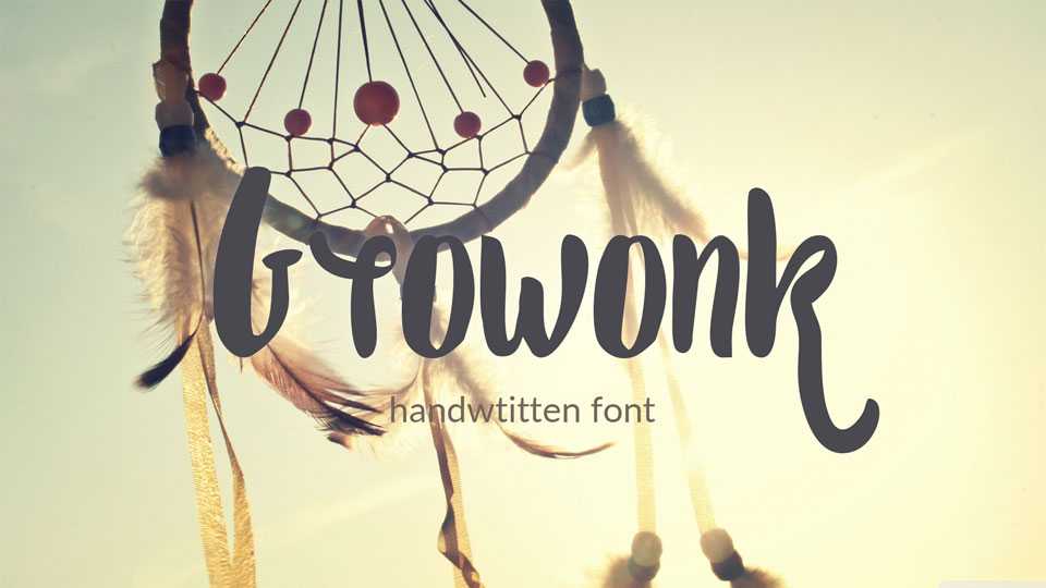Growonk Font › Fontesk