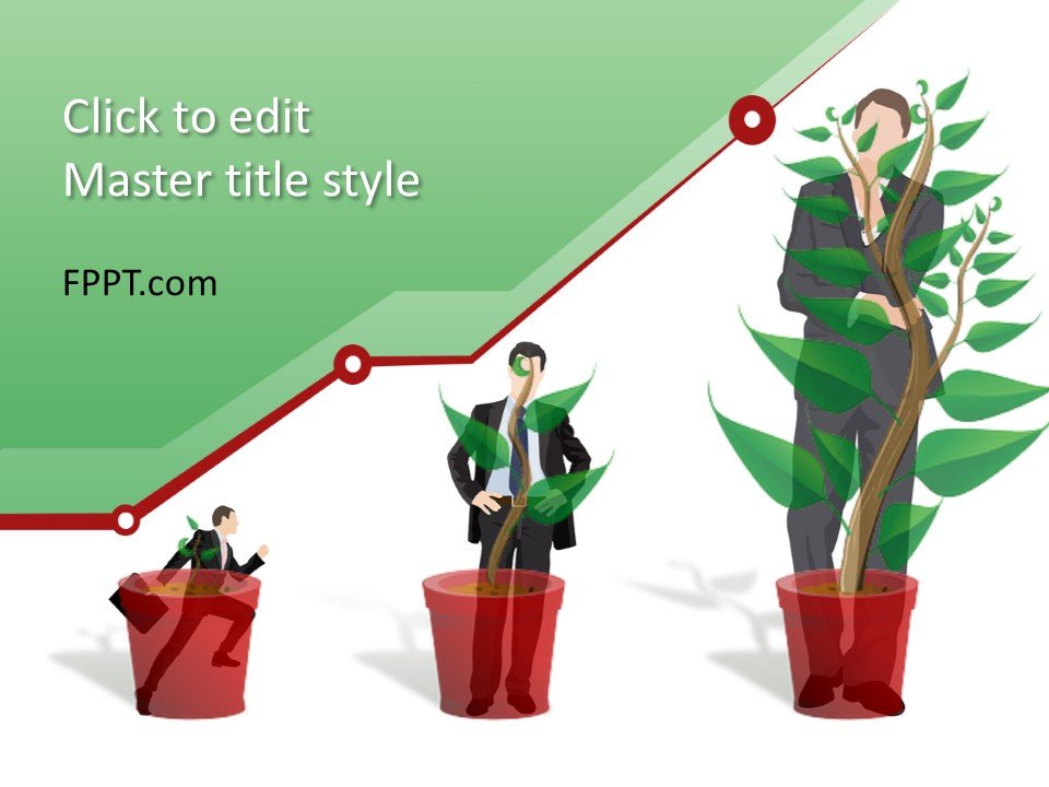 Growth Metaphor PowerPoint Template